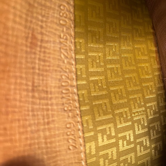 FENDI Tobacco Zucca Coated Canvas Zip Around Wallet - Picture 10 of 12